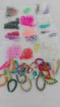 conjunto de elásticos para fazer pulseiras