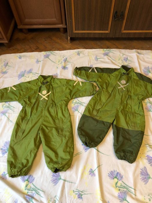 Dwa kombinezony zimowe dla chłopców rozm 92