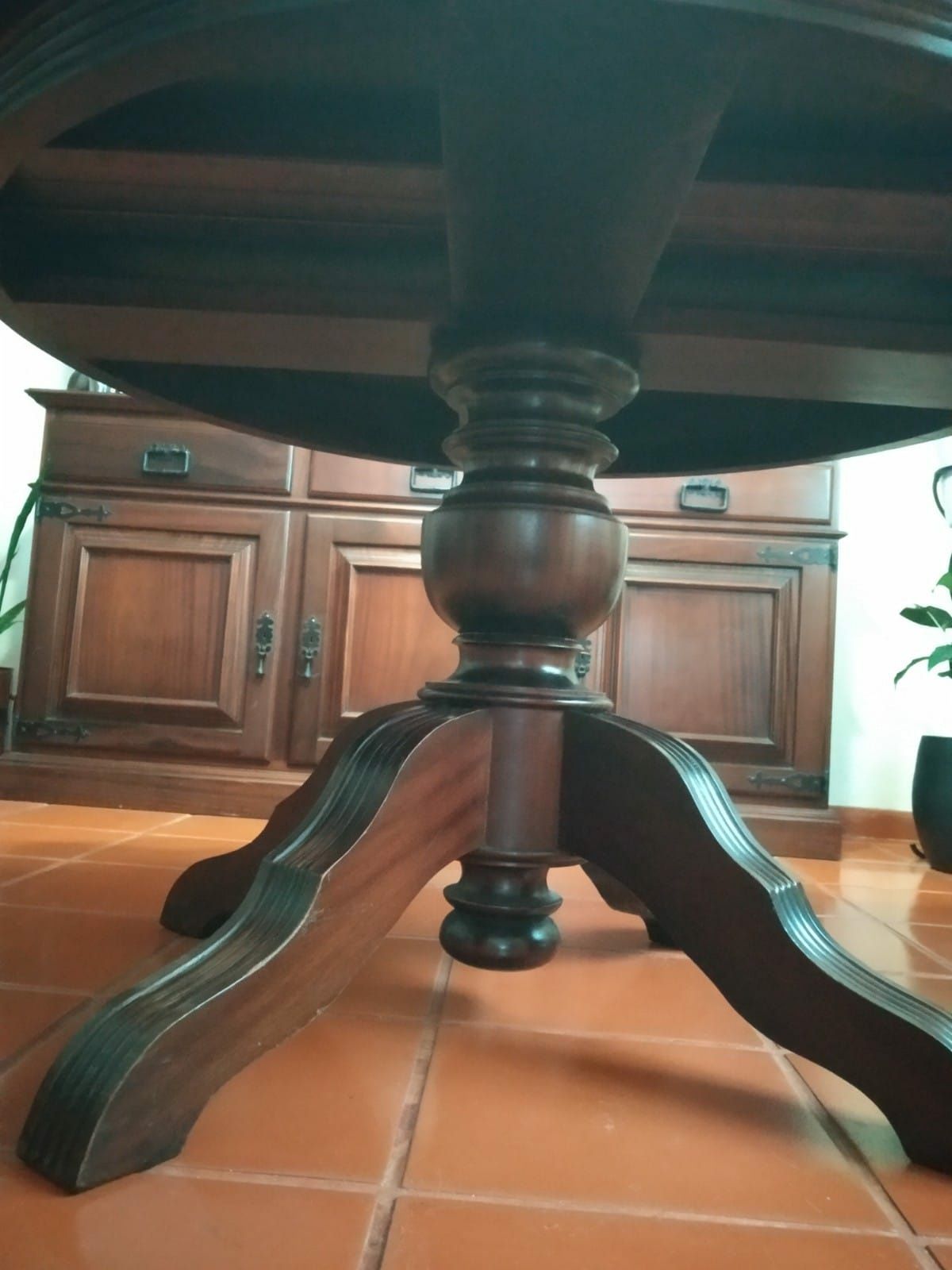 Mesa de jantar extensível