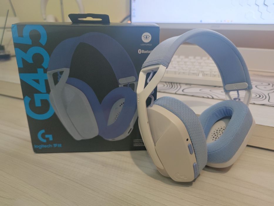 Навушники/гарнітура Logitech G435 LIGHTSPEED Wireless White