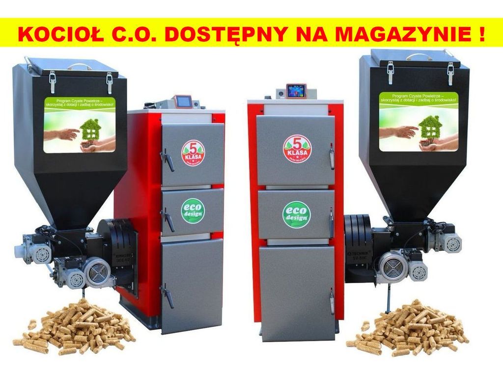 Kocioł piec na pellet Technix Pell Lux 15KW 5klasa ZUM Dotacja Pleszew