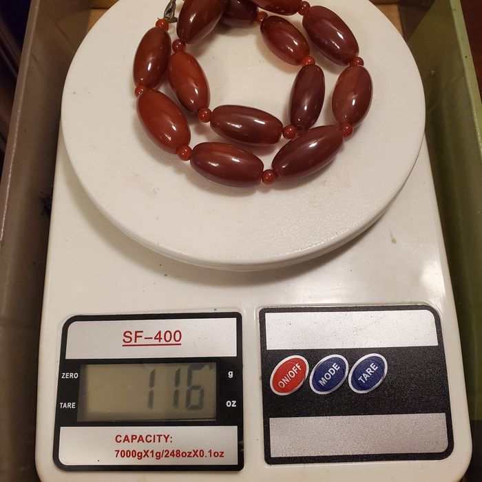 Бусы из натурального камня