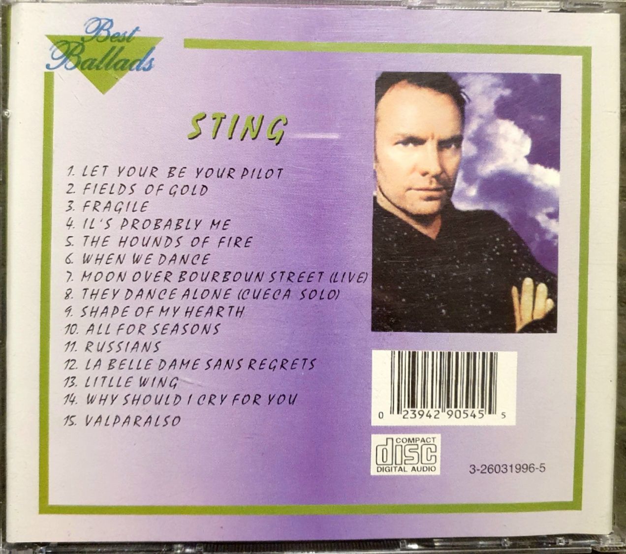 Sting - Best Ballads - płyta cd.