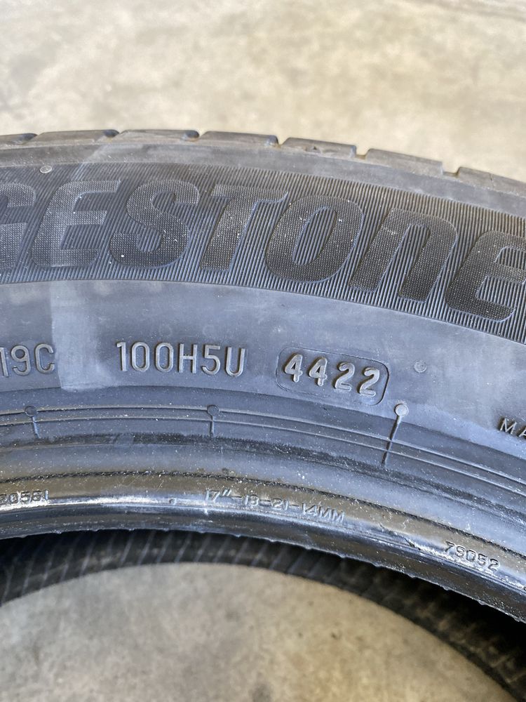 Opony letnie bridgestone turanza 6 225/55r17 dwie sztuki wysylam