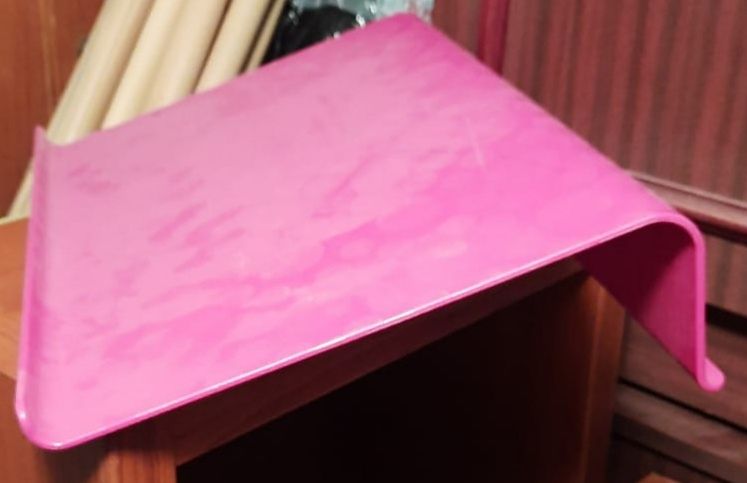 Podkładka pod laptopa różowa
