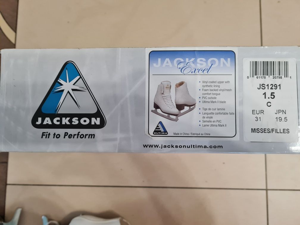 Profesjonalne Łyżwy figurowe  Jackson  Exele r.31