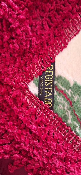 Colcha Flores Rosa Forte