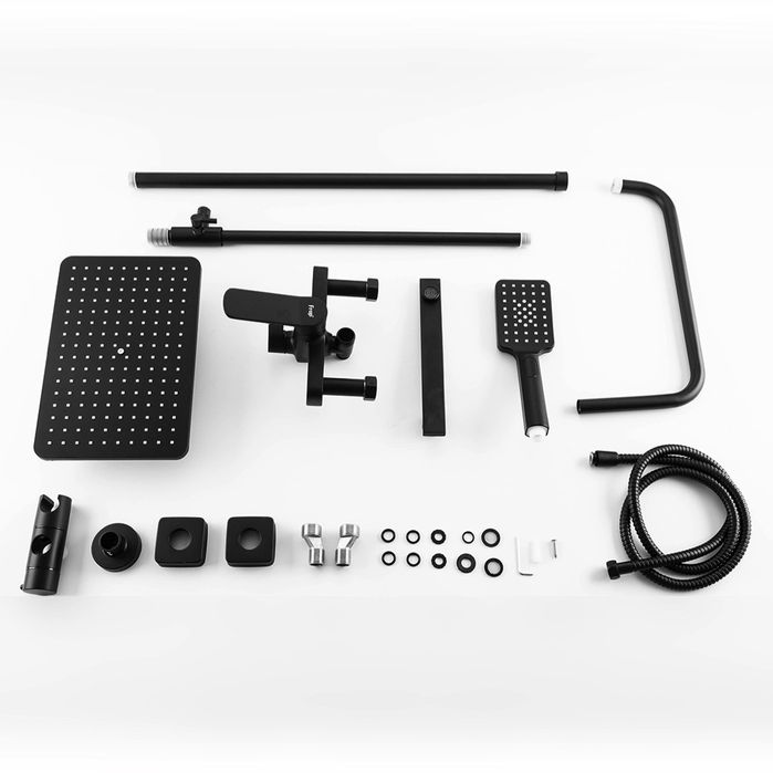 Акция Душевая система FRAP (латунь черный)