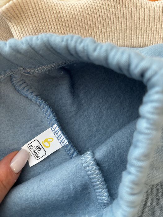 Новий утеплений костюм 86, фліска, флисовый комбинезон