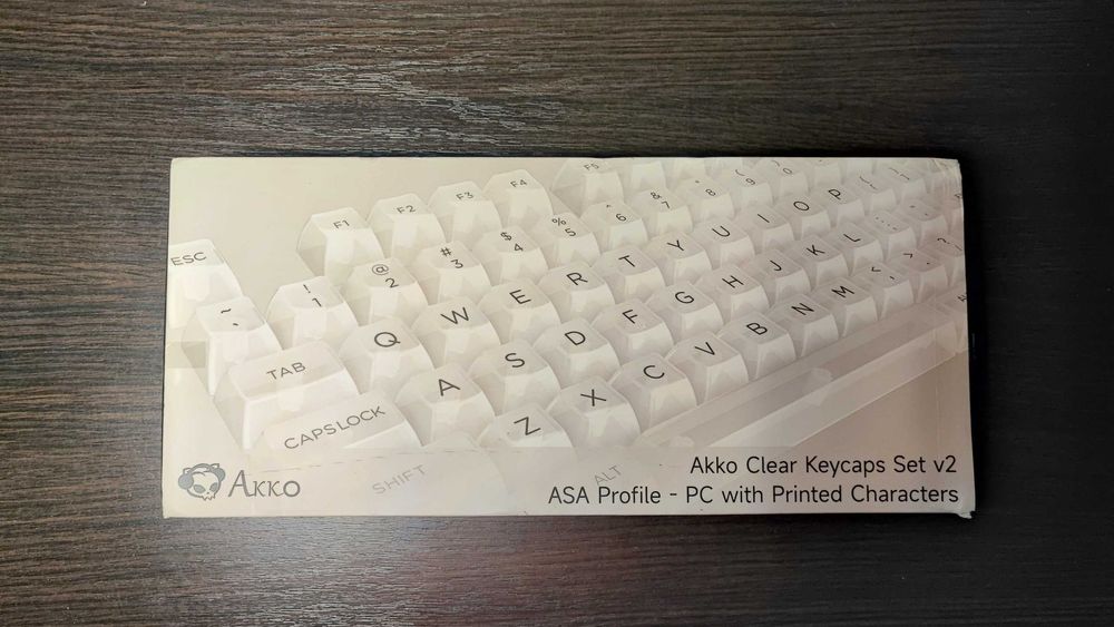 Кейкапи Akko ASA Clear Keycap Set V2