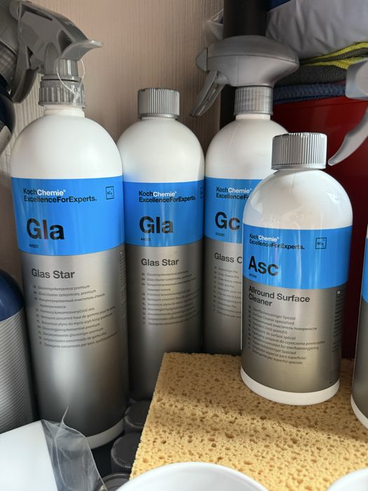 Атомобильная химия кох Koch шампунь активная пена полироль жидкий воск