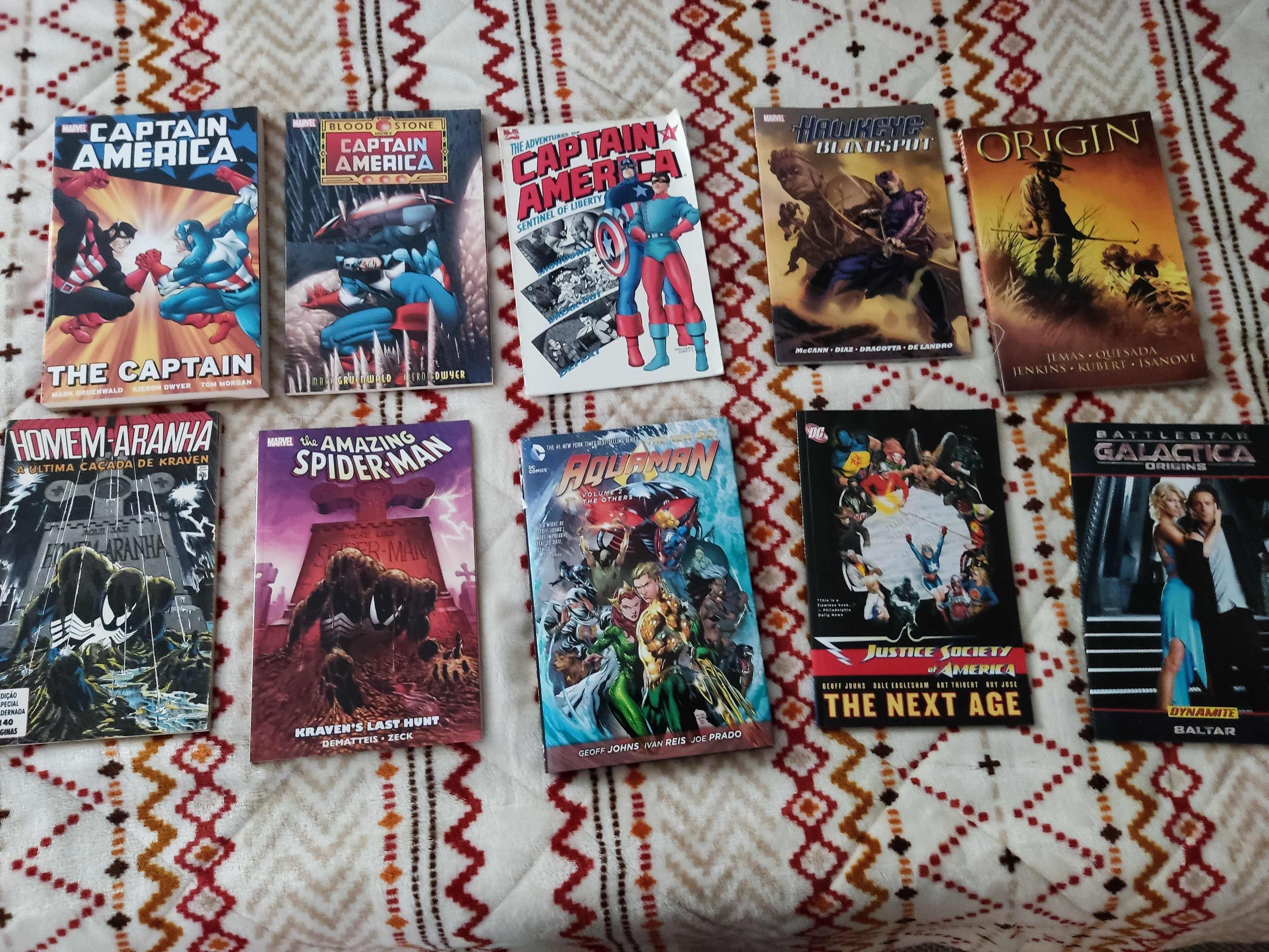 Pack Marvel e DC -  unitário - 10 €