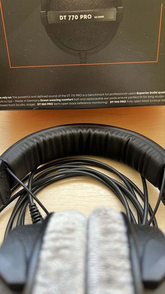 Навушники Beyerdynamic DT 770 PRO 80 Om
