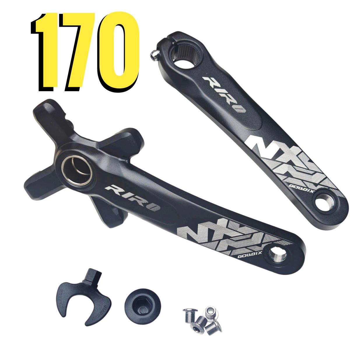 GOLDIX NX 170 mm korba 104bcd MTB 2x shimano Hollowtech II