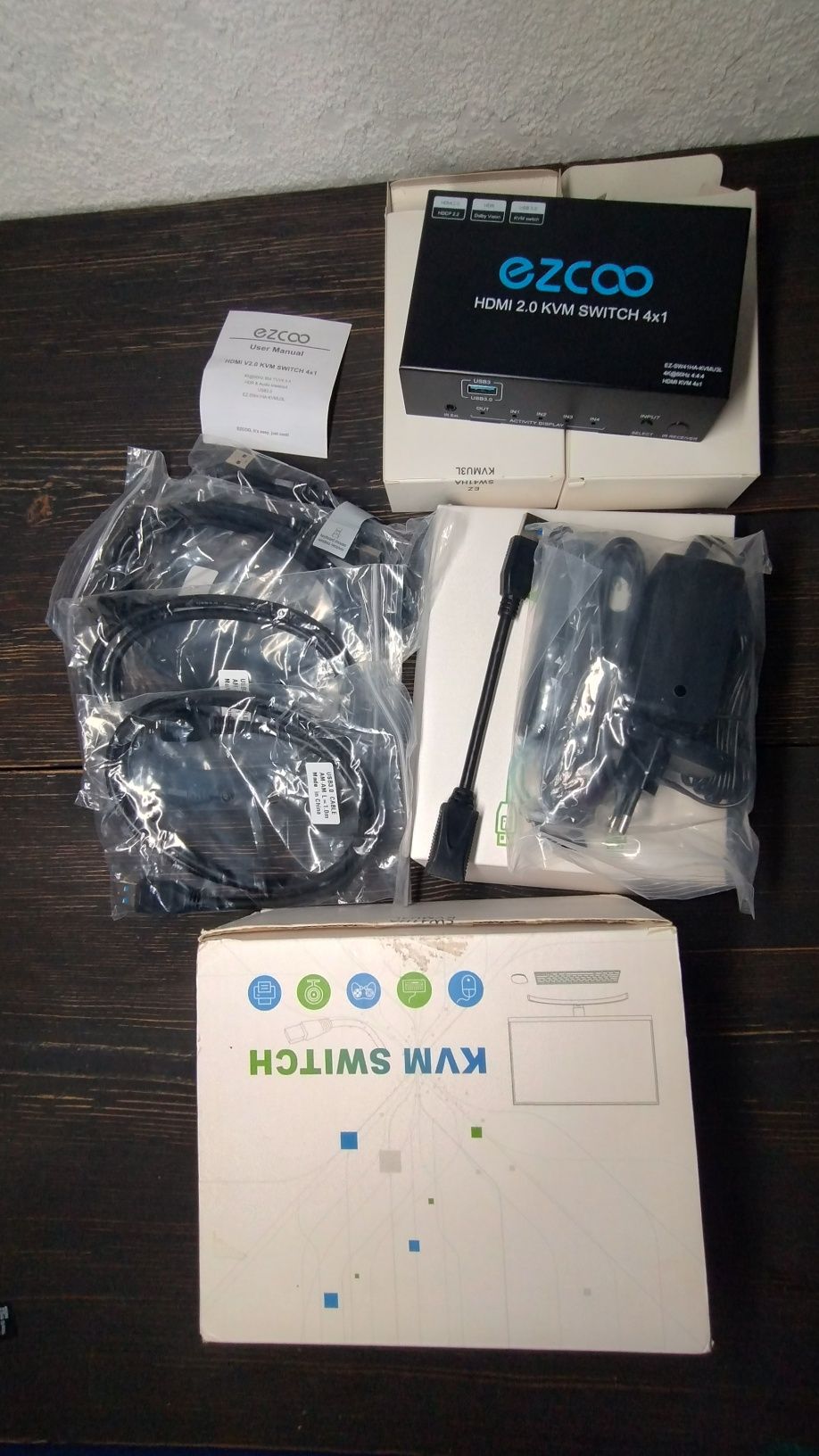 KVM HDMI світч, перемикач