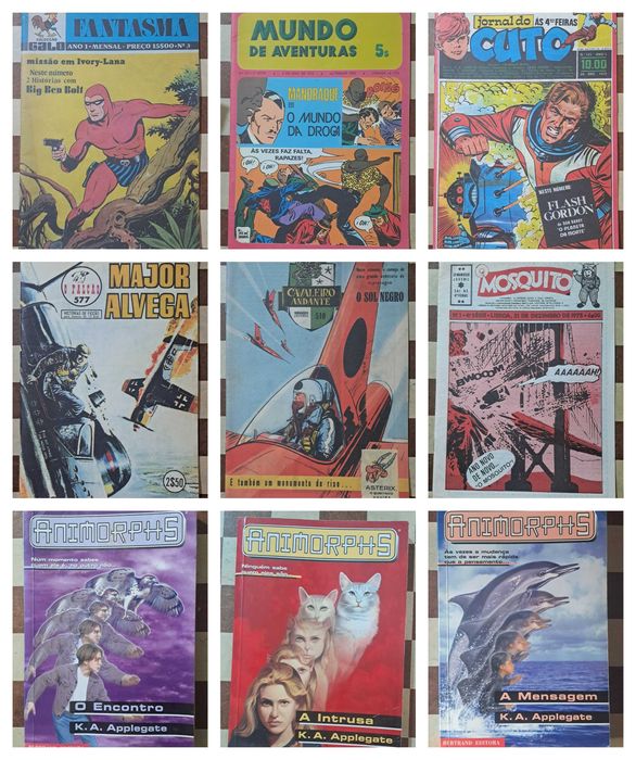 Conjunto lote 65 livros infantis juvenis criança