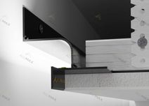 Профіль тіньовий. Тіньвий шов з Led. Прихований Карниз