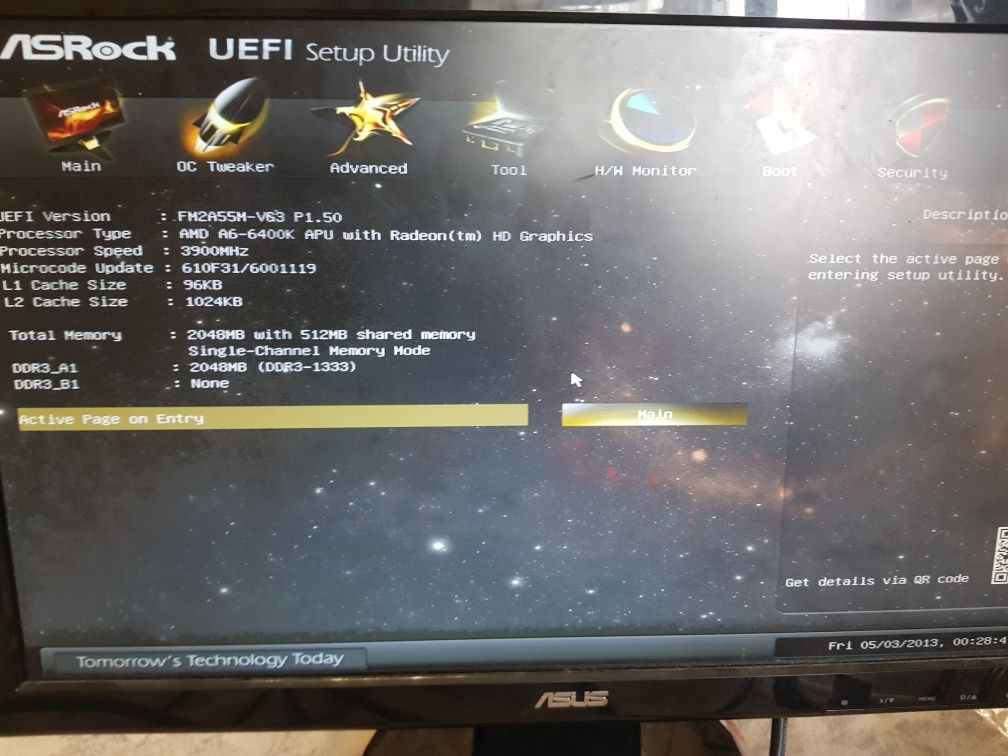 Комплект Материнська плата fm2 сокет