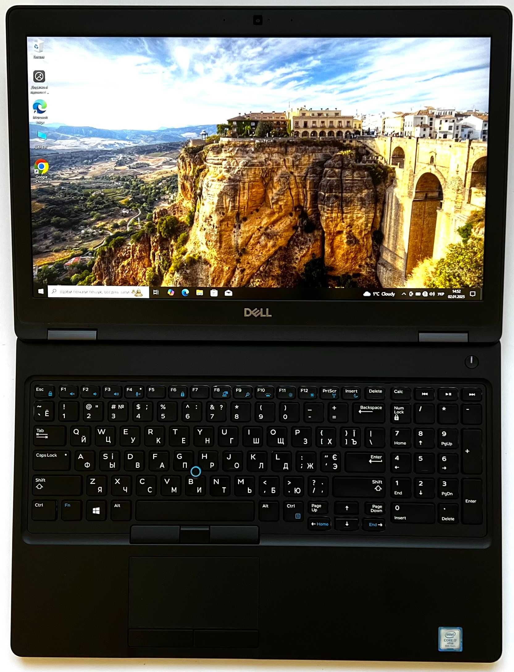 Ноутбук Dell Latitude 5591, FHD, ips, i7, Ram 16Gb, NEW SSD m2 512Gb