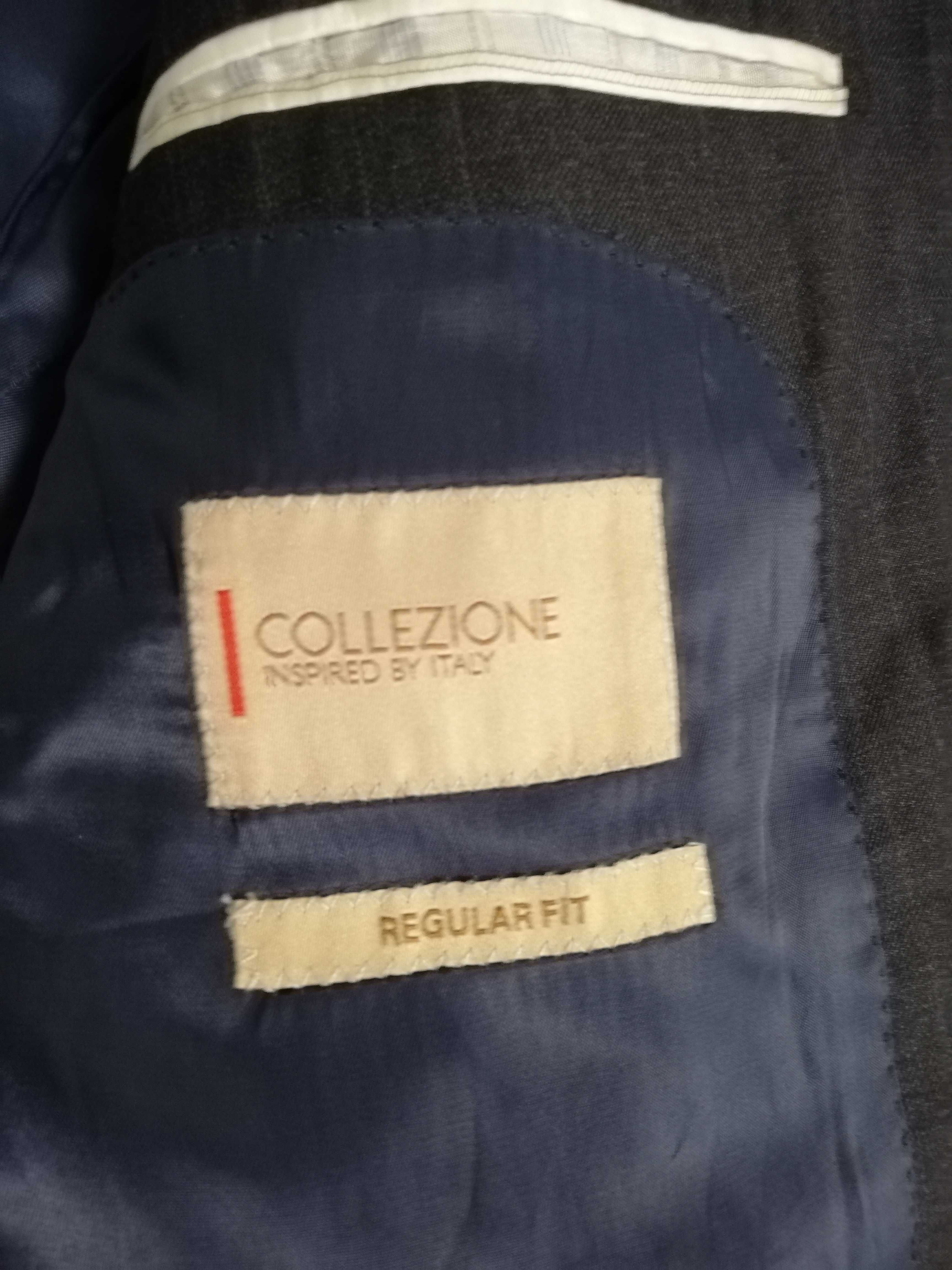 marynarka Made In Italy 100% wełna Tollegno 1900 merinos wool M 48