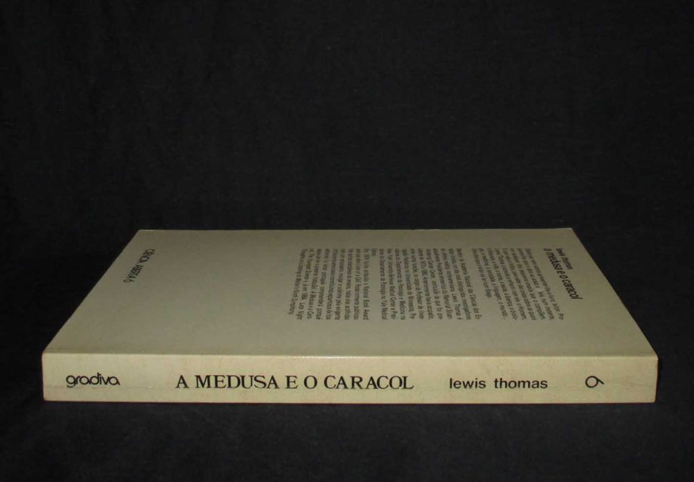Livro A Medusa e o Caracol Lewis Thomas