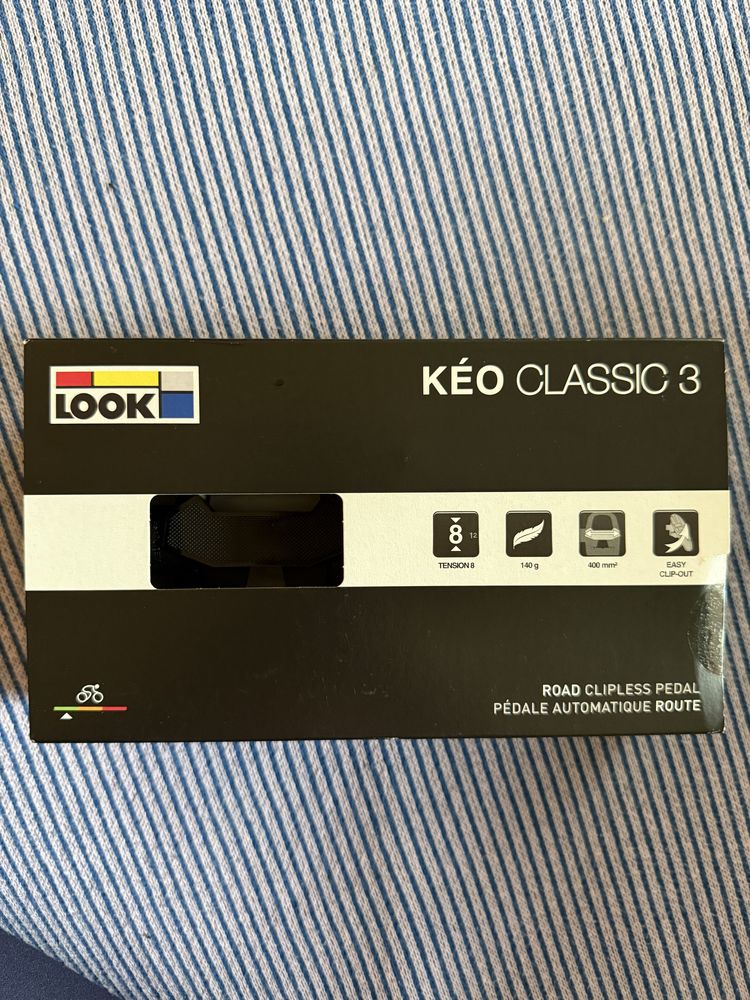 nowe pedaly LOOK Keo Classic 3 z blokami