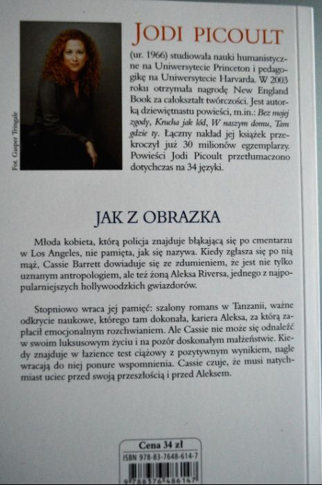 Jodi Picoult Jak z obrazka ***