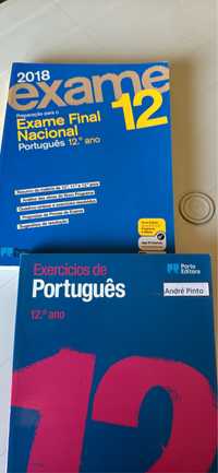 2 Manuais de exame de português