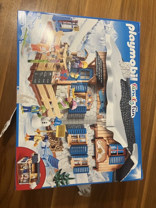 Playmobil Chalet de Ski 9280 – Completo com Caixa e Manual