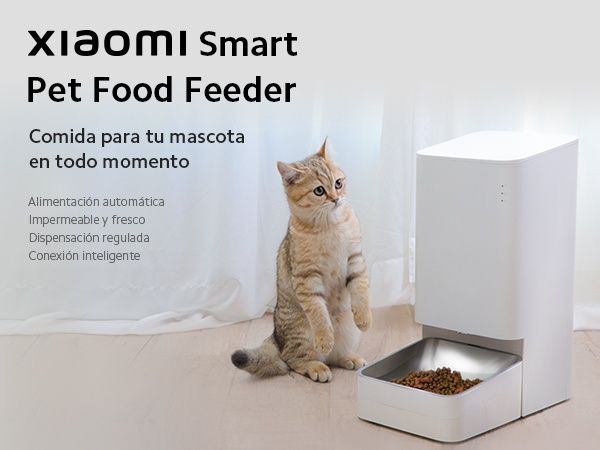 Dispensador Inteligente De Comida Xiaomi Smart Pet Food Feeder Branco