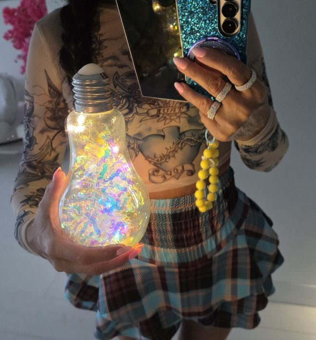 Ozdoba  led baterie żarówka oryginalna zjawiskowa świąteczna