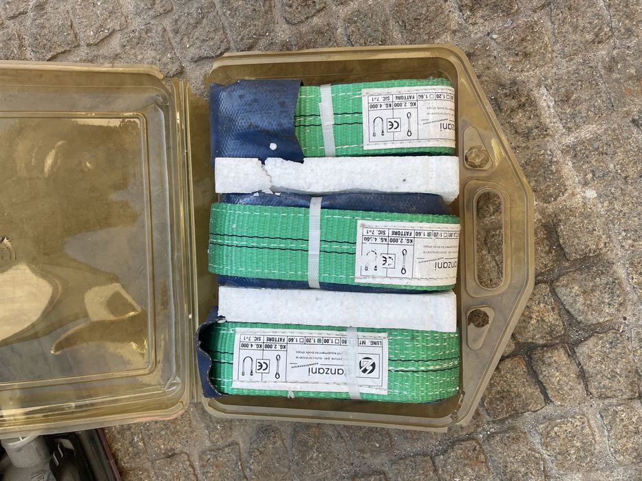 cintas de elevação de carga