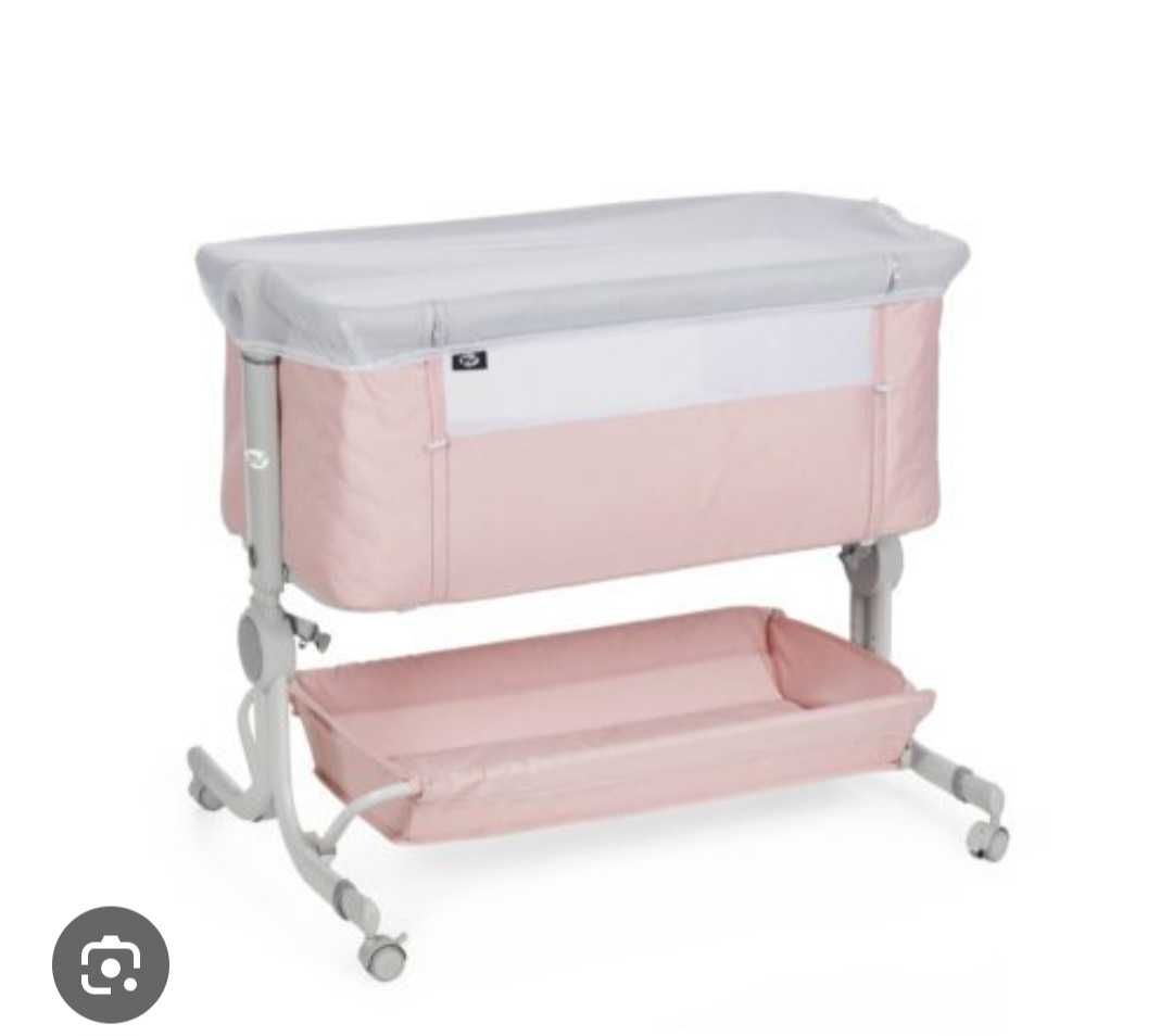 Berço  como novo cor de rosa