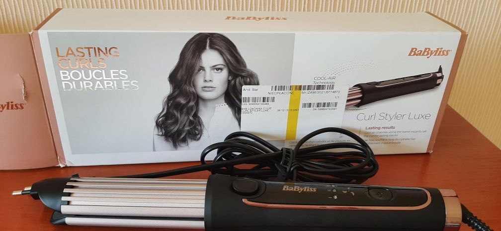 BaByliss, Curl Styler Luxe C112E, плойка,