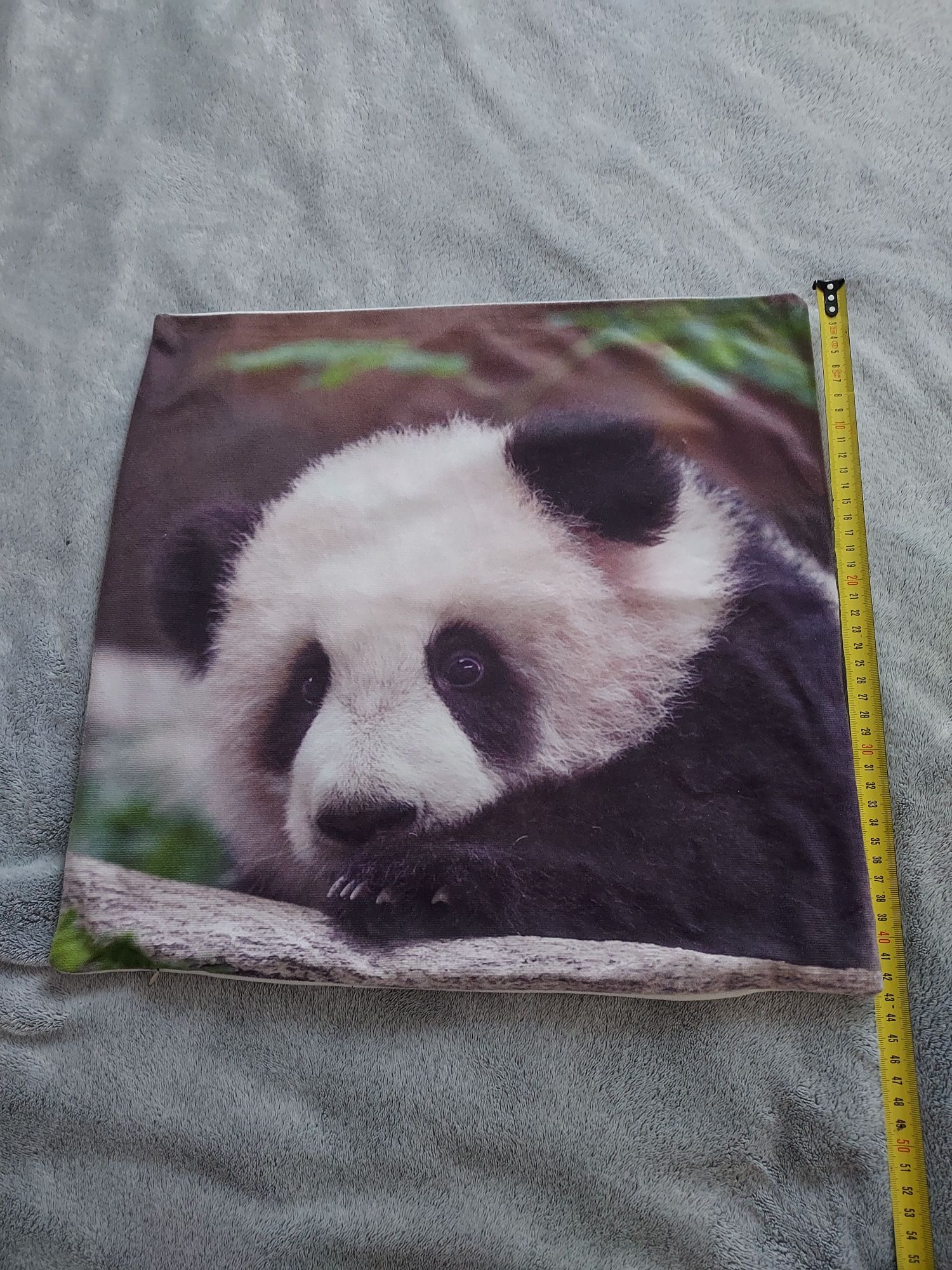 Poszewka na poduszkę 40 x 40 milutka z pandą