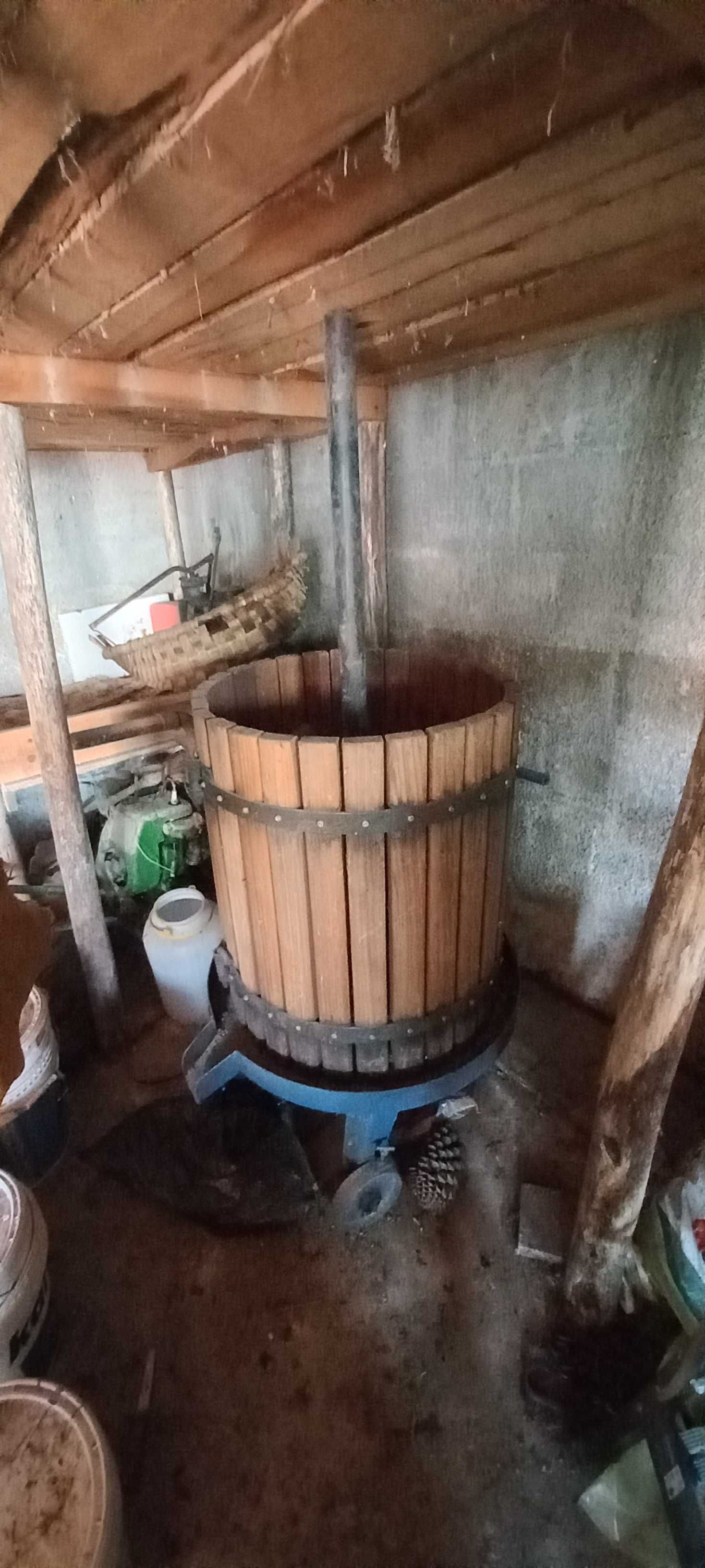 Prensa de espremer Vinho