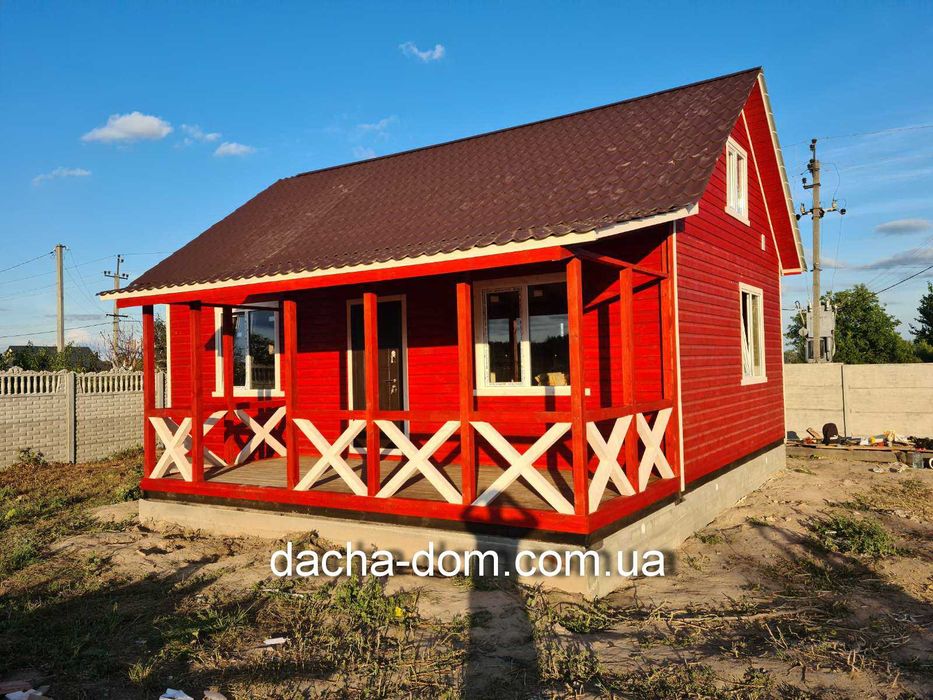 Дачные, каркасные, садовые домики! Первое место в Люксембурге!