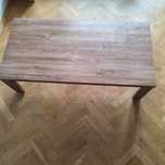 Ława gent Black Red wbite