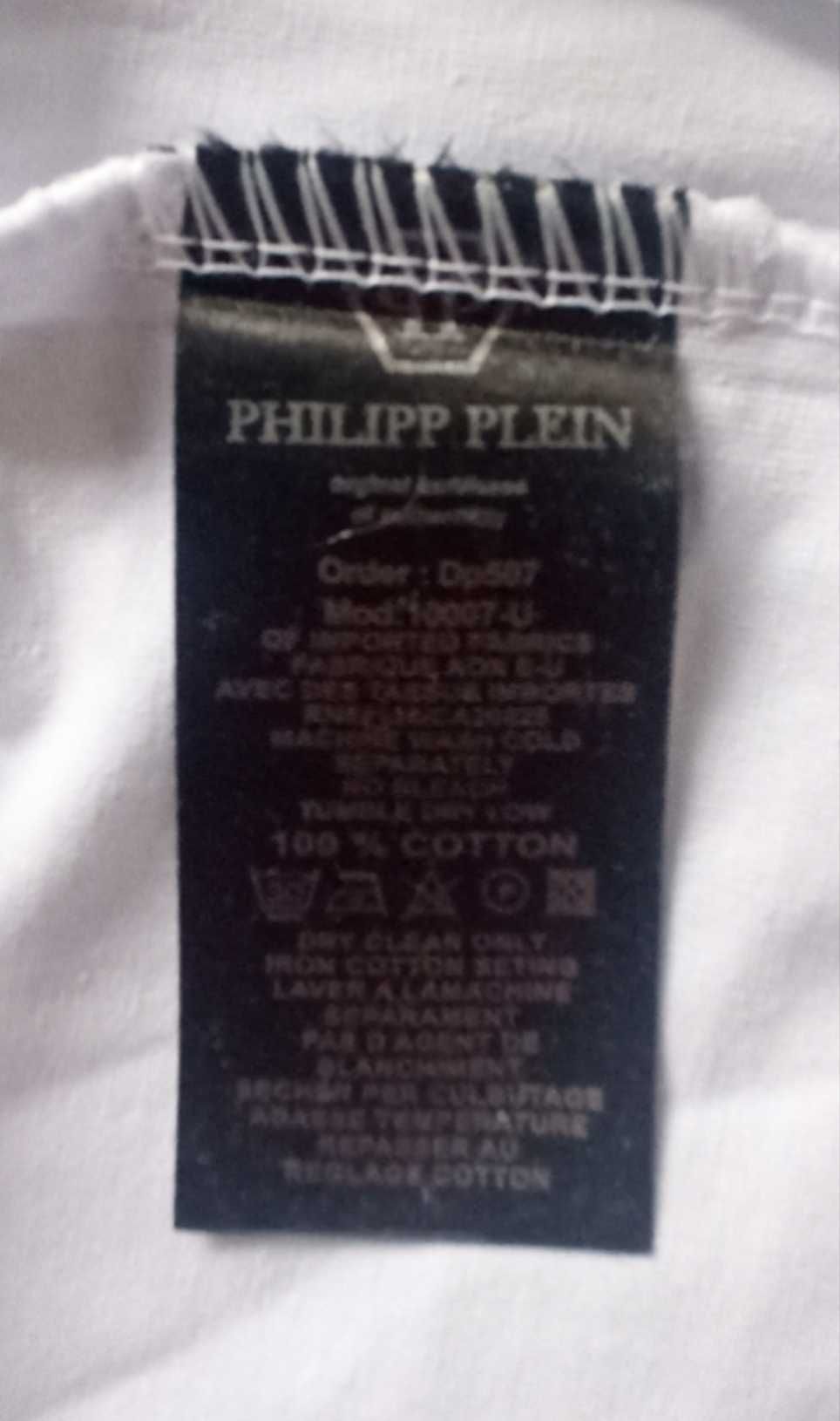 PHILIPP PLEIN T-shirt biały roz.S,M,L,XL,XXL