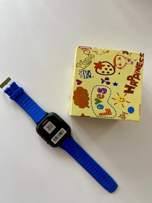 Дитячі Смарт-годинники Baby Smart Watch Ds60 З Gps Wi-Fi Чорно-сині