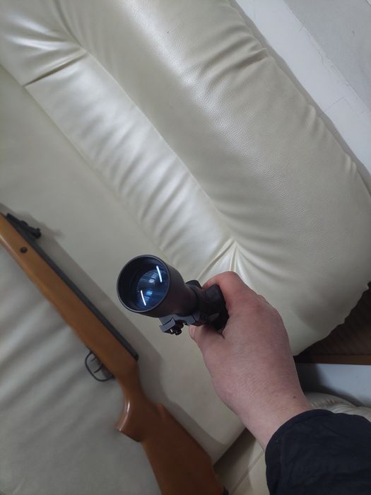 Дидяча іграшка.Ружье с оптикой. Кроссман