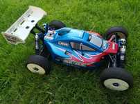 Model RC buggy 1:8 nitro LRP S8-BX2 podwozie