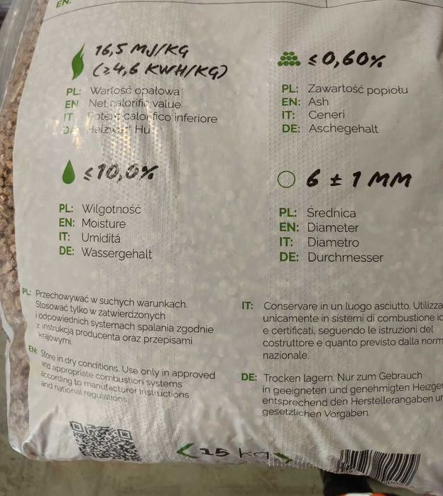Polski Pellet Premium z transp. > 1 t GRATIS; Grójec, Góra Kalwaria