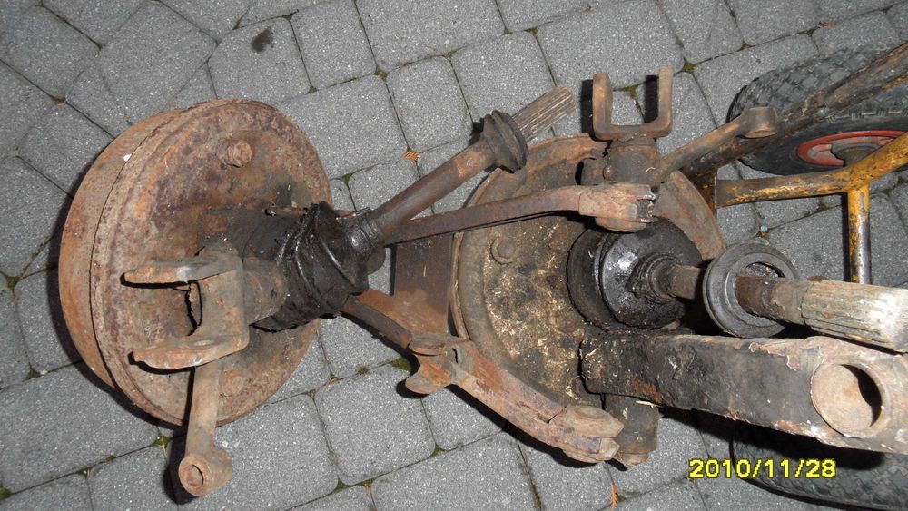 Syrena 105 104 łapka piasty zwrotnice półosie przeguby silnik skrzynia