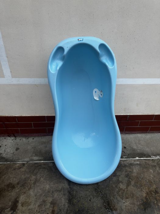 Дитяча ванночка для купання, блакитна