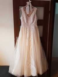 Suknia balowa ślubna 38