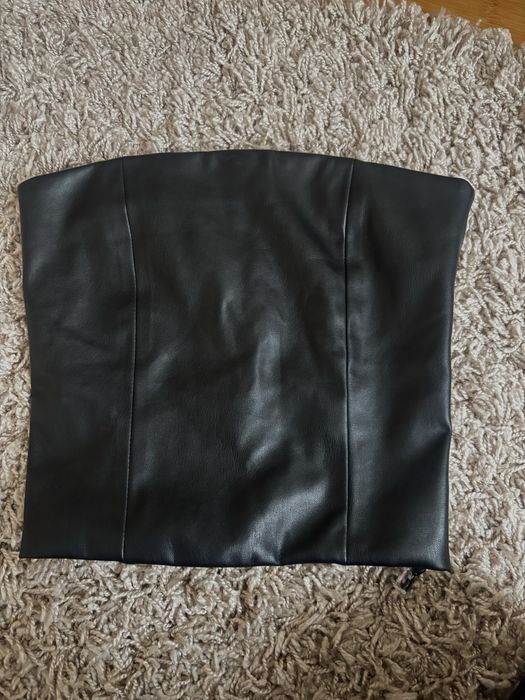 Шкіряний топ Papaya