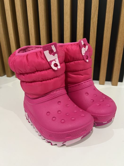 Crocs Śniegowce Dziecięce Buty Zimowe