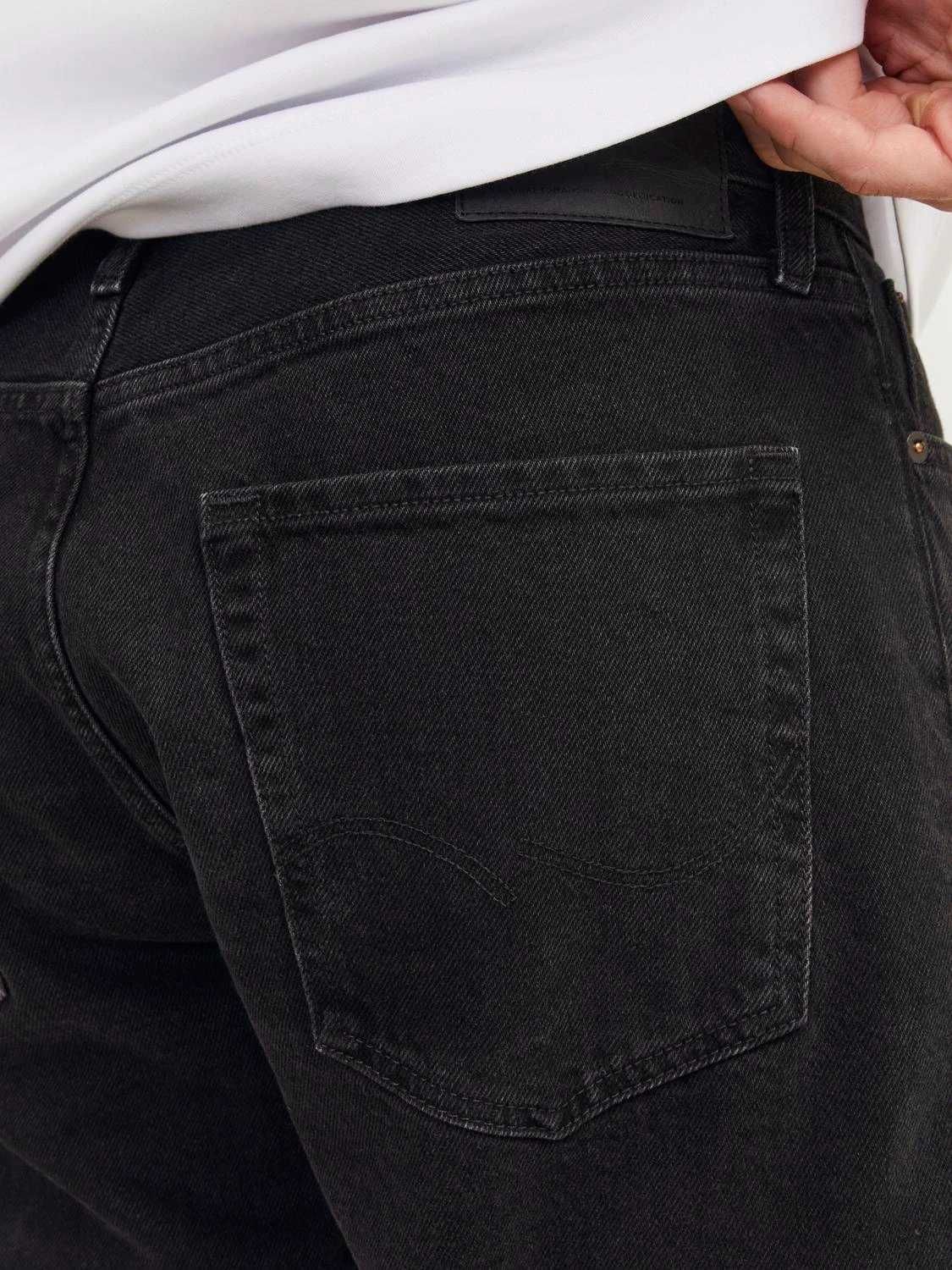 NOWE czarne Jack&Jones Loose 90s Y2K W32 L32 luźne w33 l34 proste