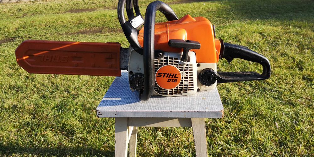 Pilarka Stihl 018 uszkodzona